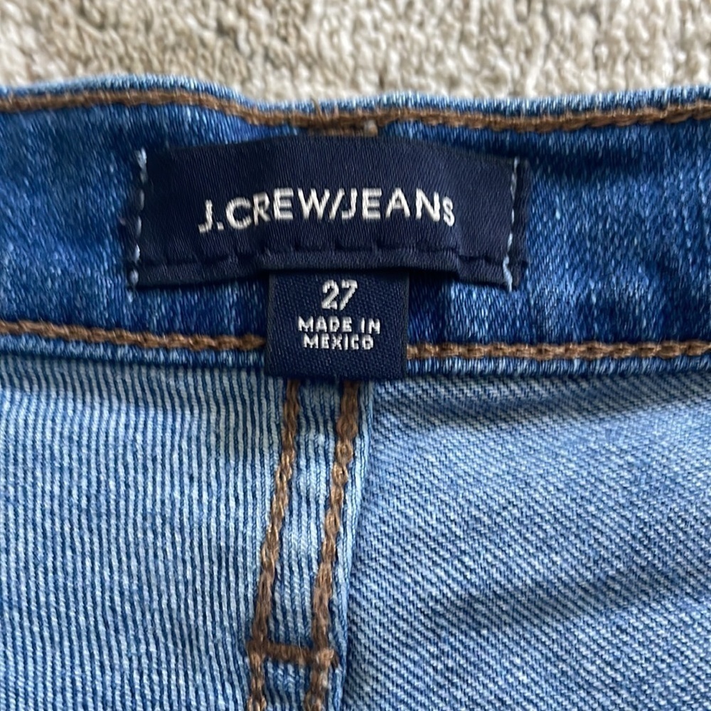 J. Crew High Rise Button Front JeanShort - Picture 4 of 13
